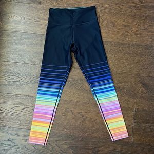 Calvin Klein Performance leggings, XS. Multi-color. Midi, above ankle length.